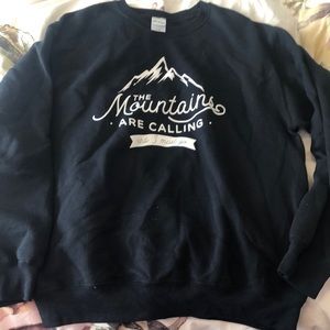 MOUNTAINS ARE CALLING SWEATSHIRT